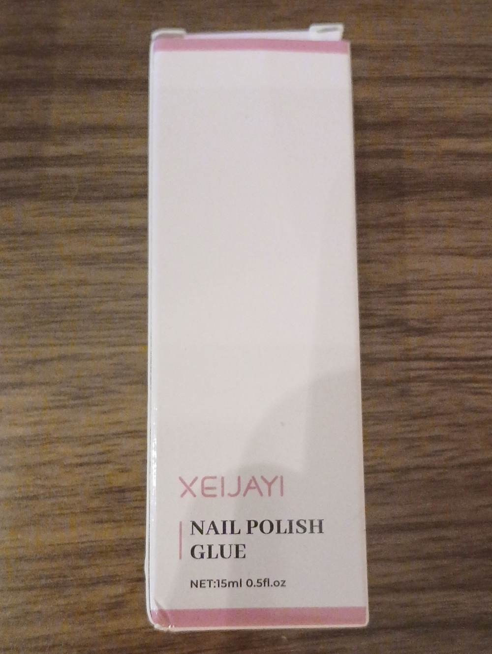 Pink Nail Glue for Artificial Nails - 15ml